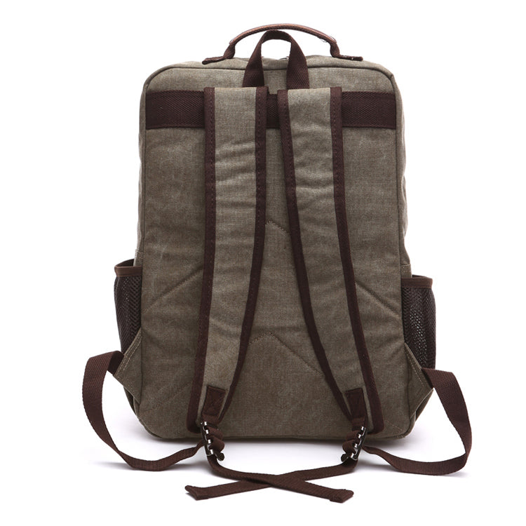 Canvas Backpack with Laptop Pocket