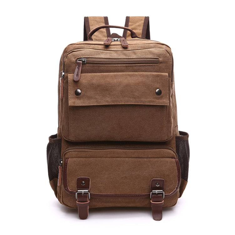 Canvas Backpack with Laptop Pocket