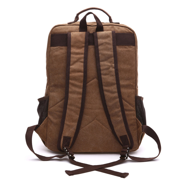 Canvas Backpack with Laptop Pocket