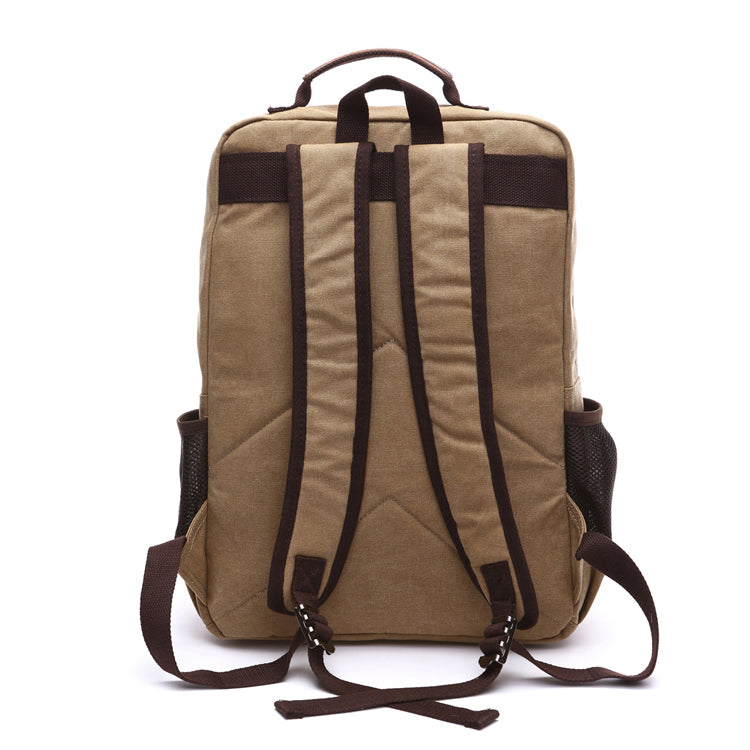 Canvas Backpack with Laptop Pocket