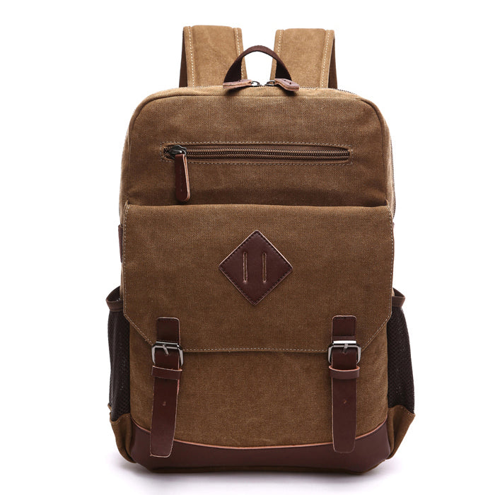 Canvas Backpack with Laptop Pocket