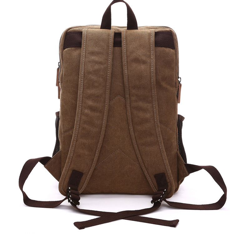 Canvas Backpack with Laptop Pocket