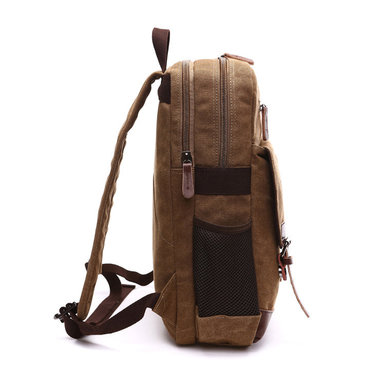 Canvas Backpack with Laptop Pocket