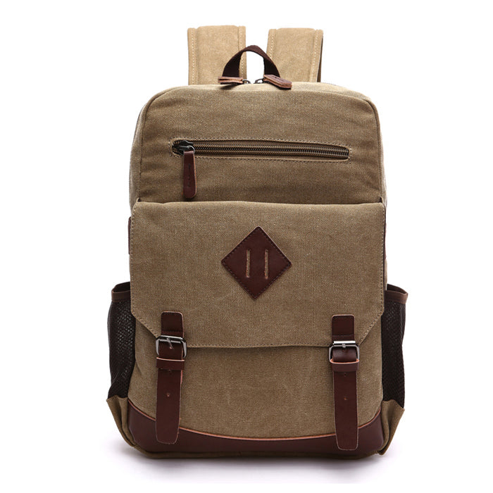 Canvas Backpack with Laptop Pocket