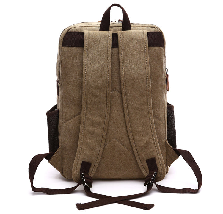 Canvas Backpack with Laptop Pocket