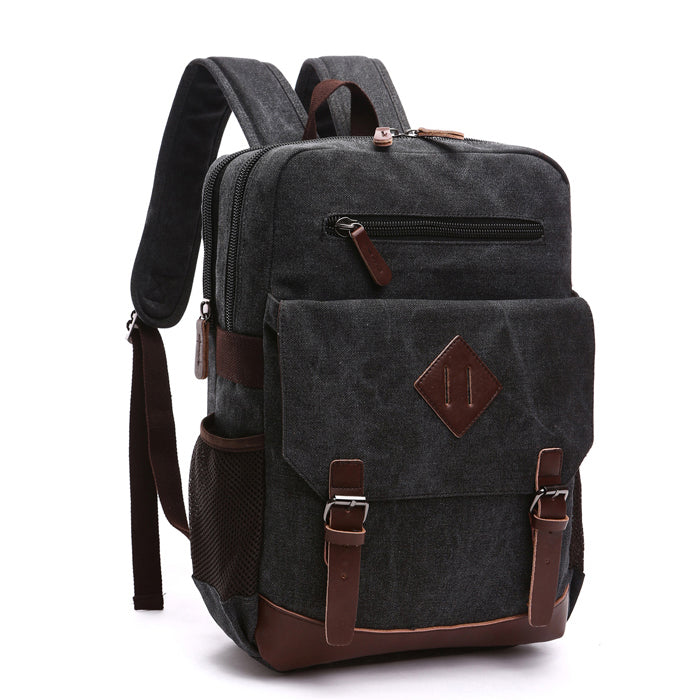 Canvas Backpack with Laptop Pocket