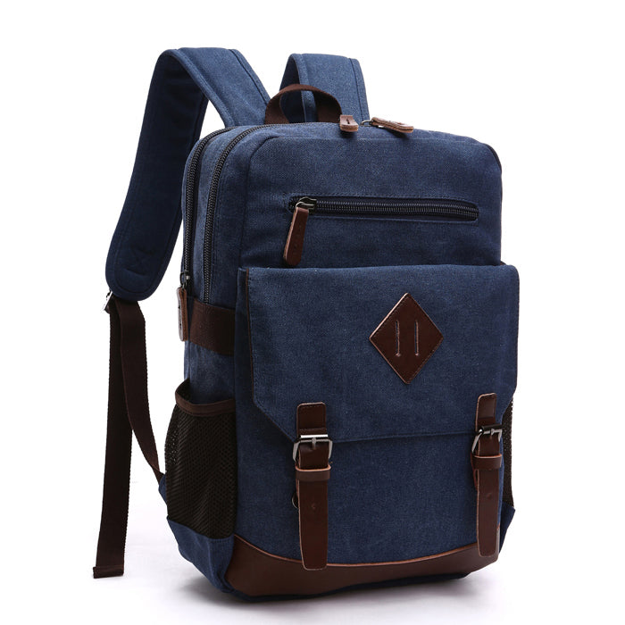 Canvas Backpack with Laptop Pocket