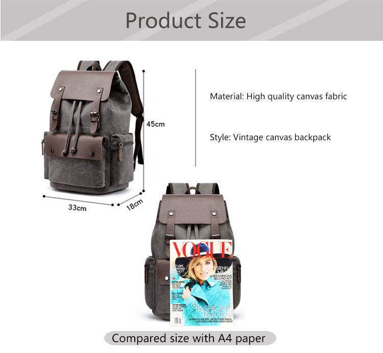 Canvas Backpack A664400