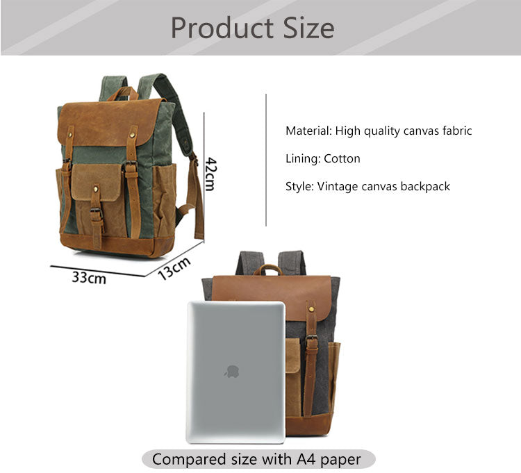 Canvas Backpack A778833