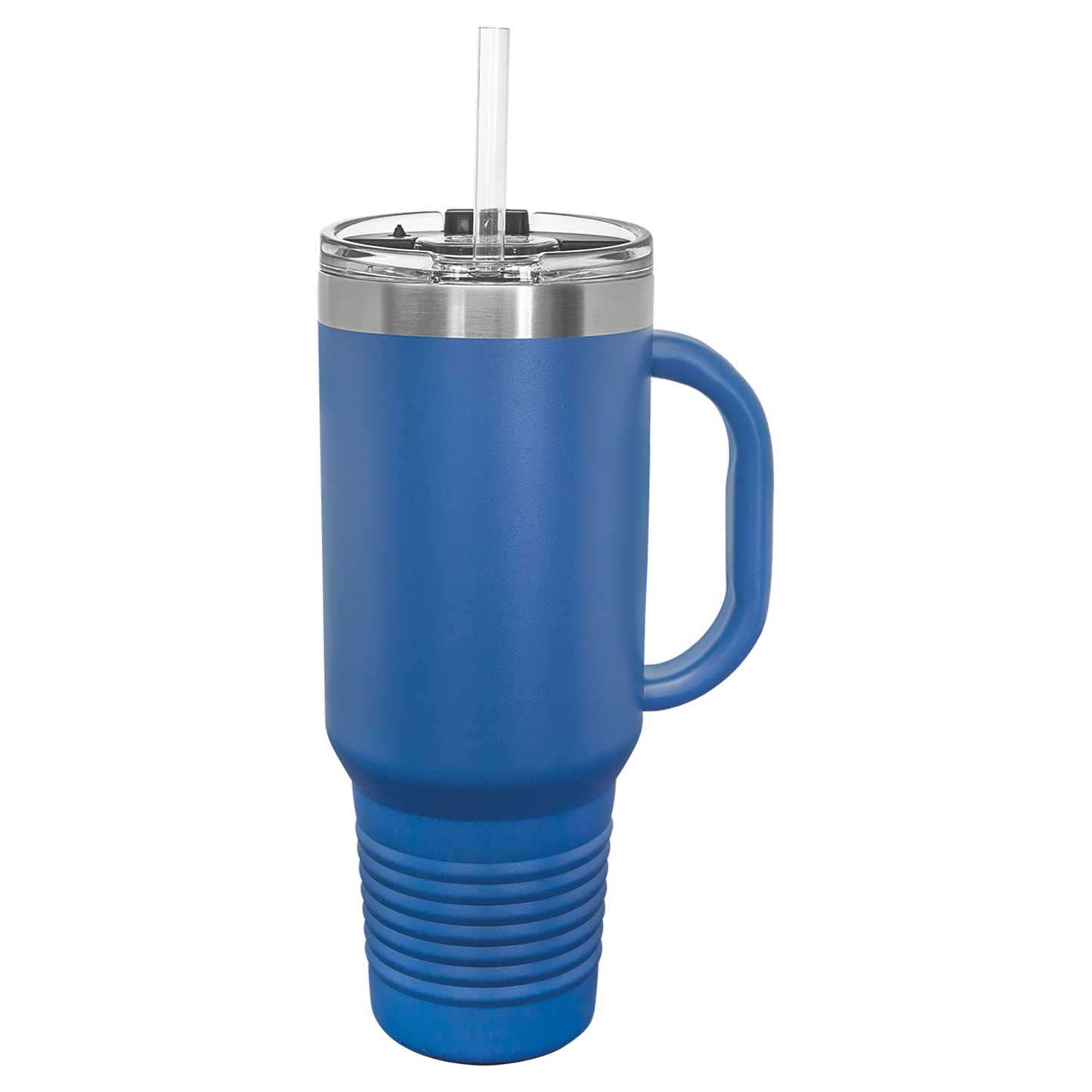 Polar Camel 40 oz. Travel Mug with Handle, Straw Included