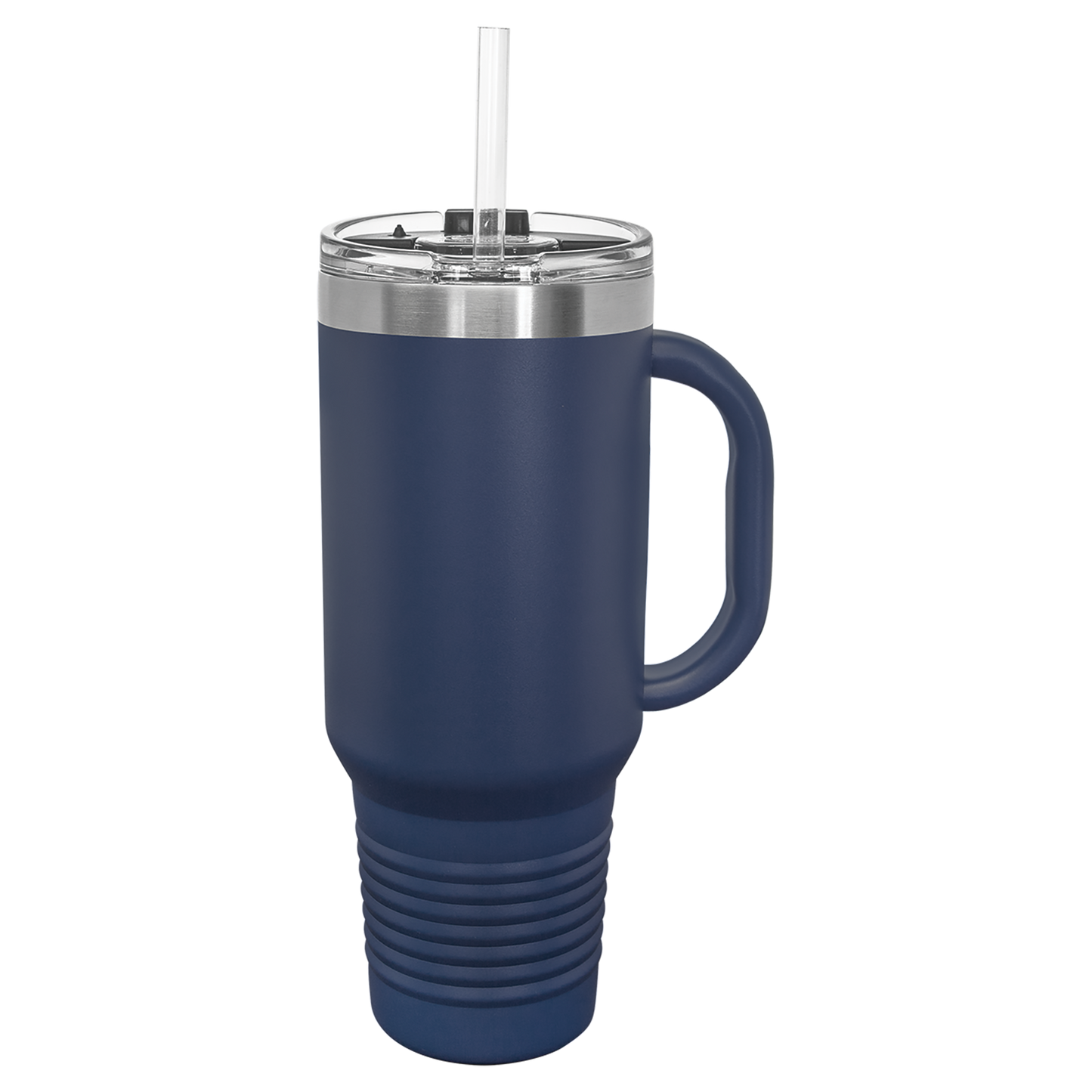 Polar Camel 40 oz. Travel Mug with Handle, Straw Included